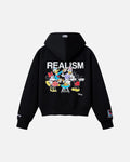 REALISM AND DISNEY AUSSIE HOODIE BLACK