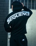 Sequence Oversized Hoodie in Black
